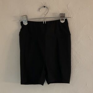 Sale! Sommer Ray Butt Scrunch Bike Shorts, Size S/P, Black